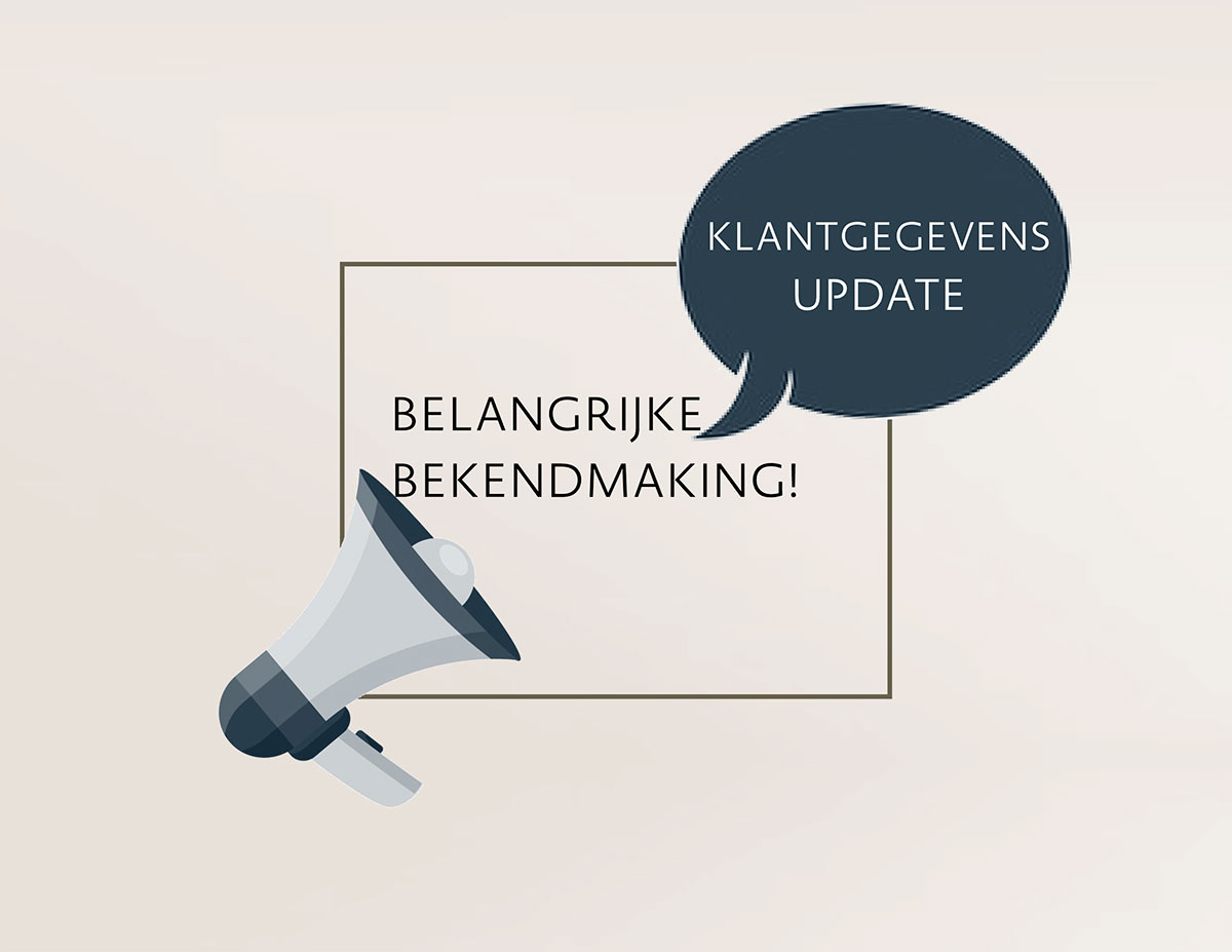 Trustbank Amanah BELANGRIJKE BEKENDMAKING! Updaten van klantgegevens